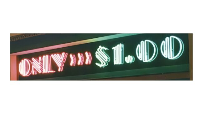 Only 1.00 Logo 1986-1991