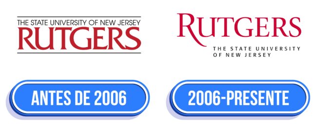 Rutgers University Logo Historia