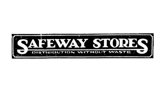 Safeway Logo 1925-1936