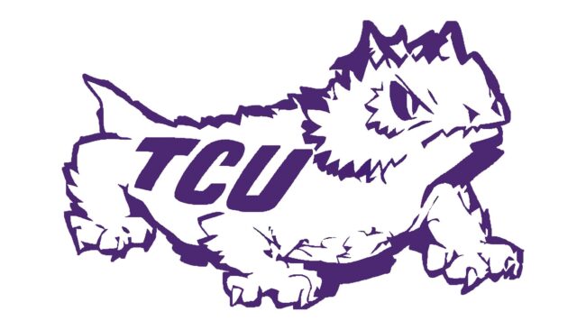 TCU Horned Frogs Logo 1965-1977
