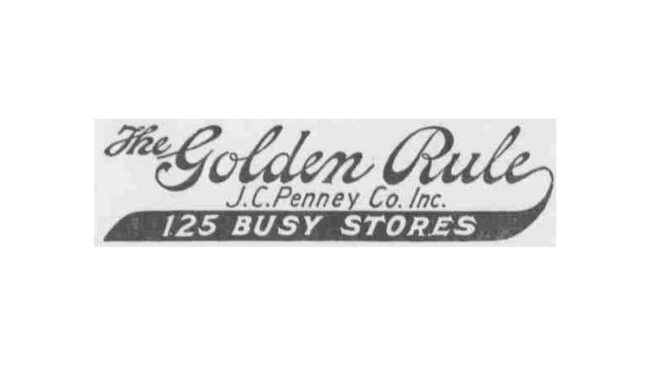 The Golden Rule Logo 1916-1917
