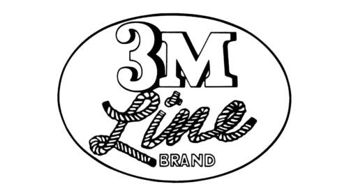 3M Line Brand Logo 1953-1954