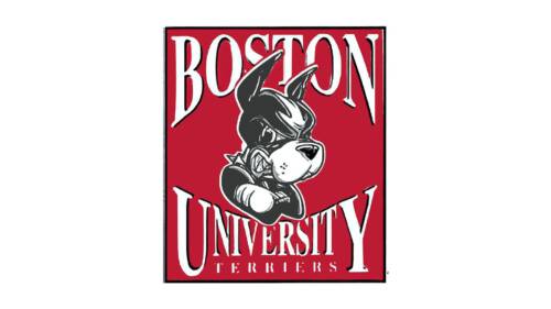 Boston University Terriers Logo 1999-2004