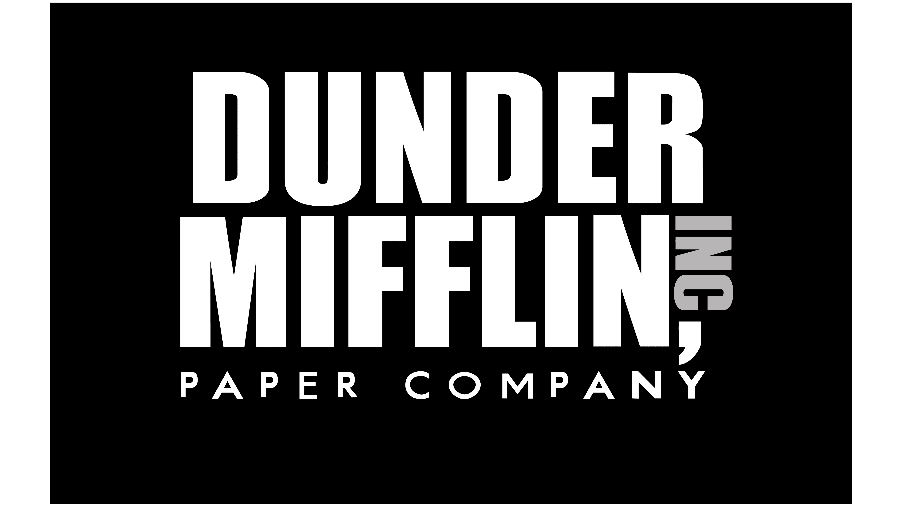 Dunder Mifflin Logo: valor, história, PNG, dunder mifflin existe