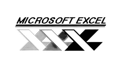 Excel 2.0 Logo 1985-1990