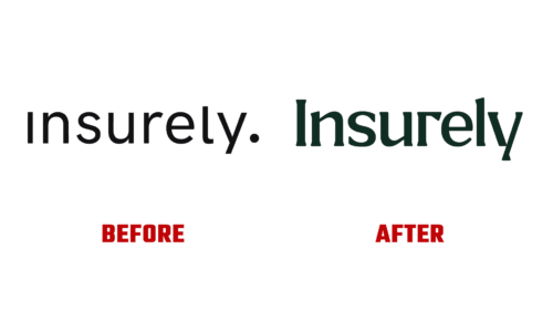 Insurely Antes e Depois Logo (historia)