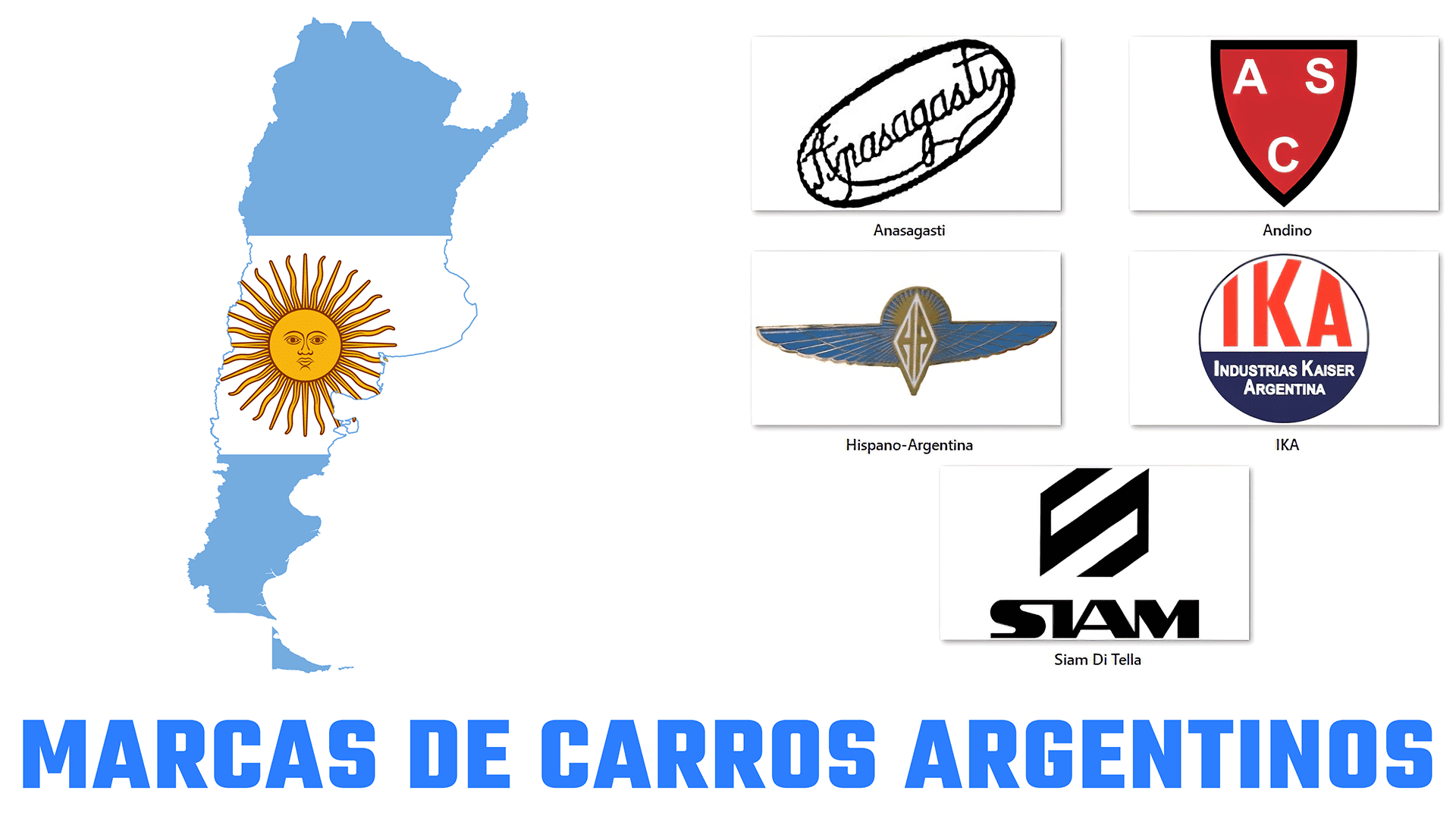 Marcas de carros Argentinos: valor, história, PNG