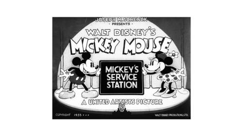 Mickey Mouse Logo 1932-1935