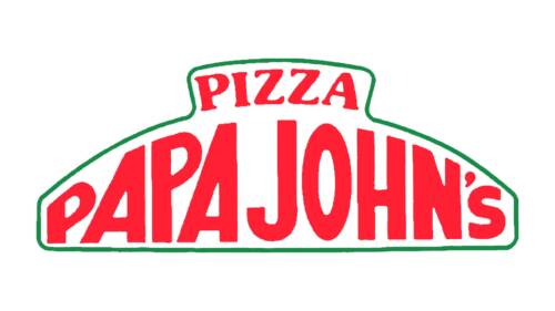 Papa John's Pizza Logo 1984-1995