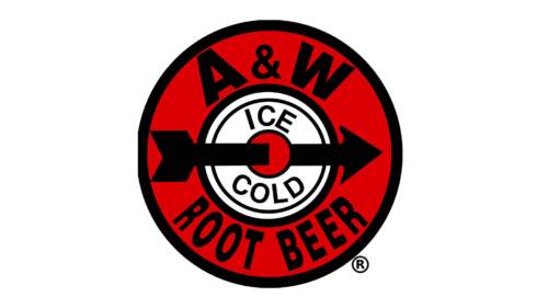 A&W Root Beer Restaurants Logo 1948-1958