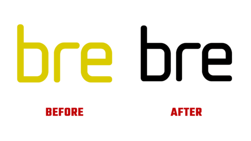 BRE Group Antes e Depois Logo (Historia)
