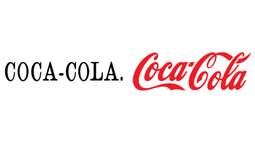 Coca Cola logos de empresas antes e agora