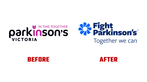 Fight Parkinson's Antes e Depois Logo (Historia)
