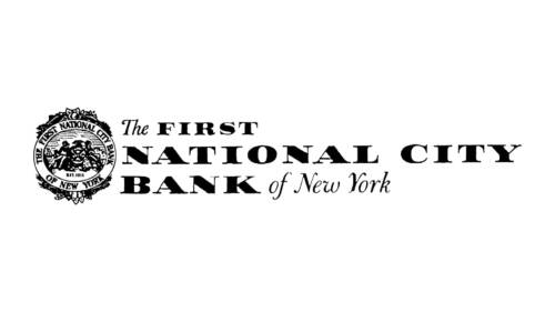 First National City Bank Logo 1955-1962