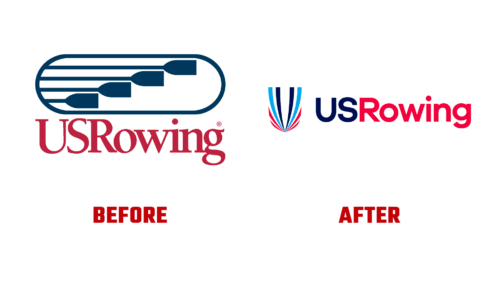 USRowing Antes e Depois Logo (historia)