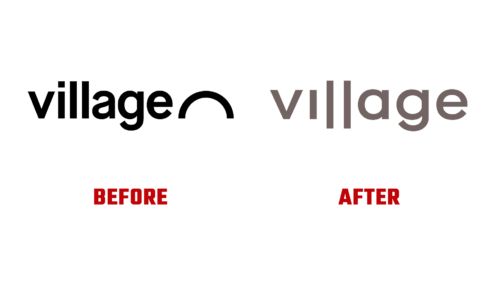 Village Montréal Antes e Depois Logo (Historia)