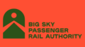 Big Sky Passenger Rail Authority Novo Logotipo