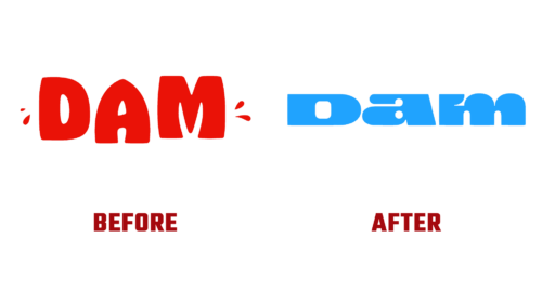 Dam Antes e Depois Logo (Historia)