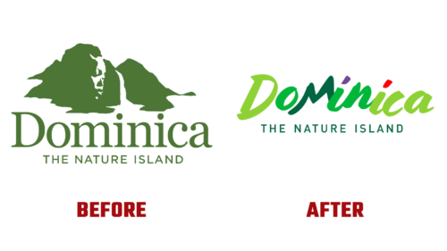Dominica Antes e Depois Logo (Historia)