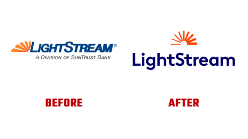 LightStream Antes e Depois Logo (Historia)