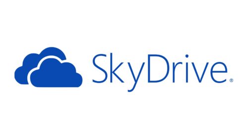 Microsoft SkyDrive Logo 2012-2014
