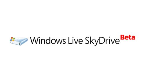 Windows Live SkyDrive Logo 2007-2008