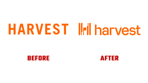 Harvest Antes e Depois Logo (Historia)