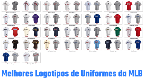Melhores Logotipos de Uniformes da MLB